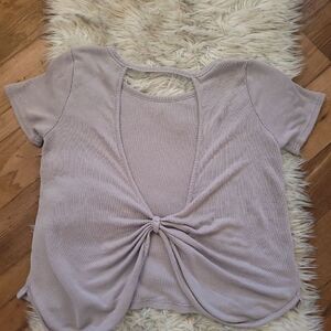 Mono B Cinched Back Top